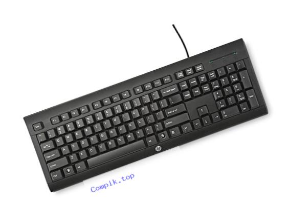 HP Wired USB Keyboard K1500 (Black)