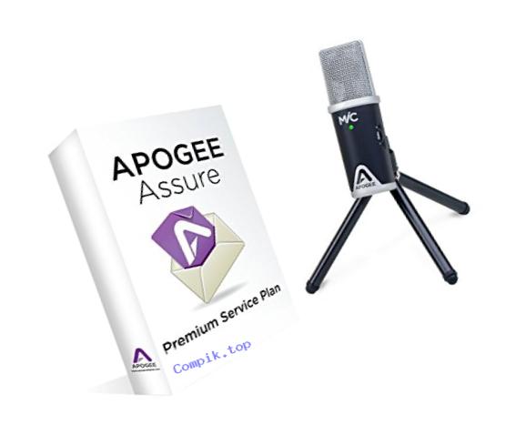 MiC 96k Professional Quality USB Microphone for iPad, iPhone, and Mac with 3 Year Apogee Assure Premium Service Plan