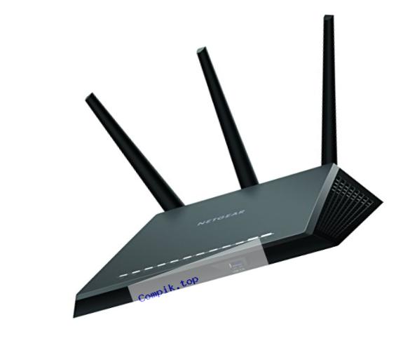 NETGEAR Nighthawk AC1900 Dual Band Wi-Fi Gigabit Router (R7000) with Open Source Support. Compatible with Amazon Echo/Alexa