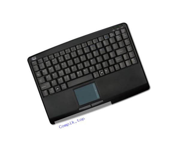 Adesso SlimTouch Mini USB Keyboard with Built-In Touchpad (AKB-410UB)