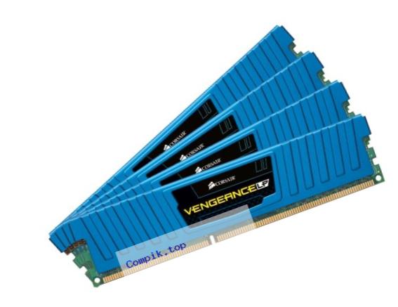 Corsair Vengeance Blue 16GB (4x4GB)  DDR3 1600 MHz (PC3 12800) Desktop Memory 1.5V