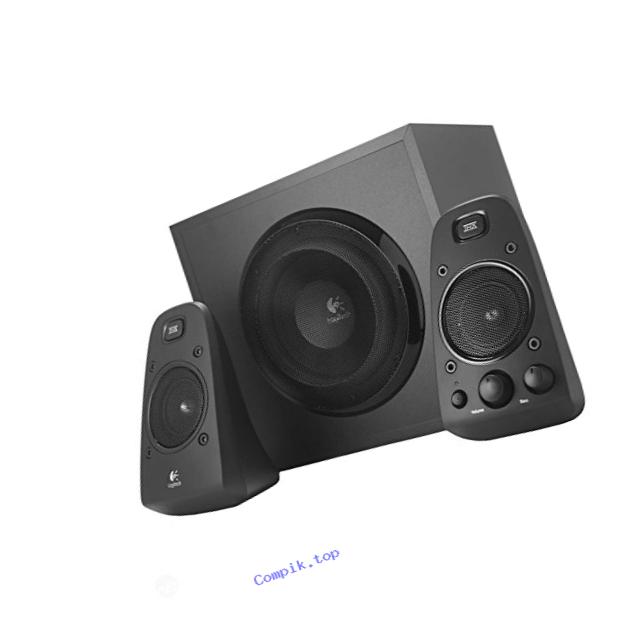 Logitech Z623 200 Watt Home Speaker System, 2.1 Speaker System  (Black)