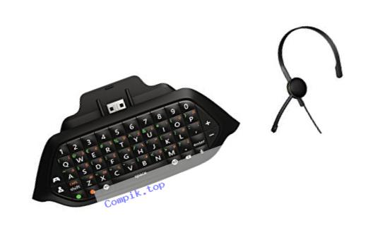 Xbox One Chatpad + Chat Headset (plugs directly into Chatpad)