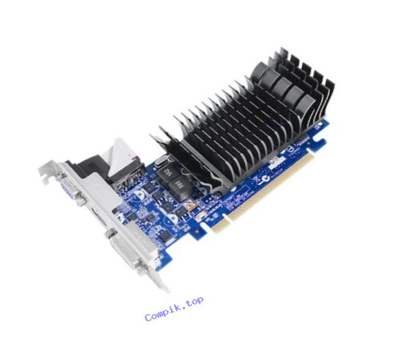 ASUS GeForce 210 1GB 64-bit DDR3 PCI Express 2.0 x16 Low Profile Ready Video Card, EN210 SILENT/DI/1GD3/V2(LP)
