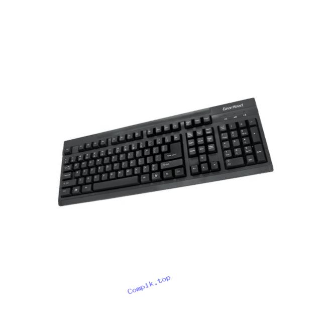 107-Key Windows Keyboard (Black) (USB)