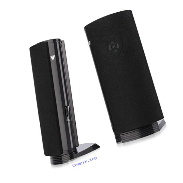 V7 SP2000-USB-1NC USB Powered Stereo 2.0 PC Speaker - for Notebook and Desktop