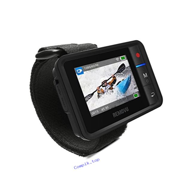 Removu REMOVU R1+ (Plus) Waterproof (IPX7) Wireless Remote Viewer and Controller for GoPro