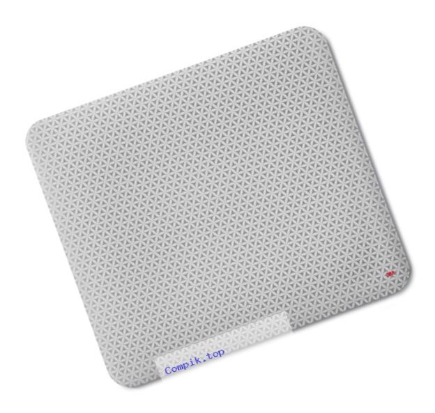 3M Precise Mouse Pad with Non-Skid Backing and Battery Saving Design-Bitmap, 9 x 8 Inches, (MP114-BSD1)